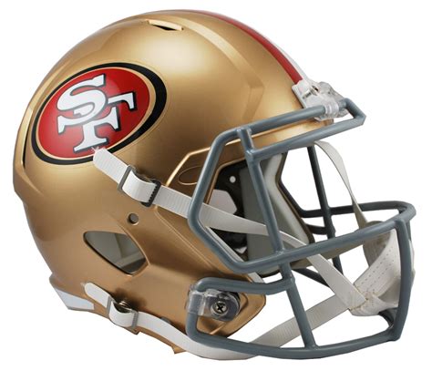 San Francisco 49ers Helmets — Game Day Treasures