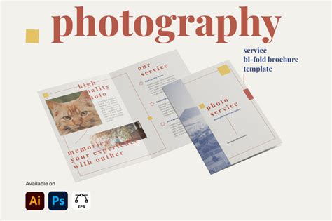 Photography Bifold Brochure By Vunira Thehungryjpeg