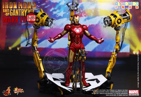 Hot Toys Mms Iron Man Th Scale Suit Up Gantry With Mark Iv