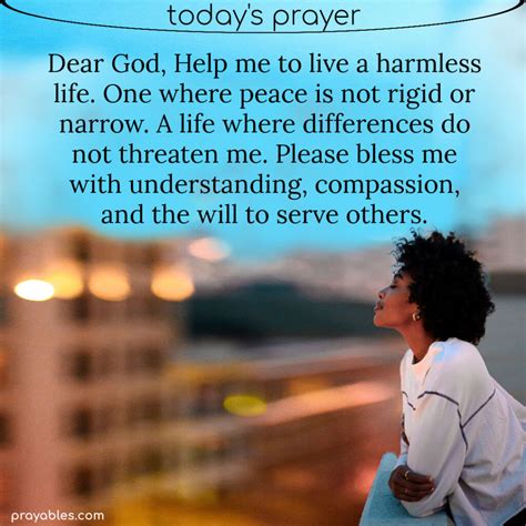 Prayer Harmless Life Prayables