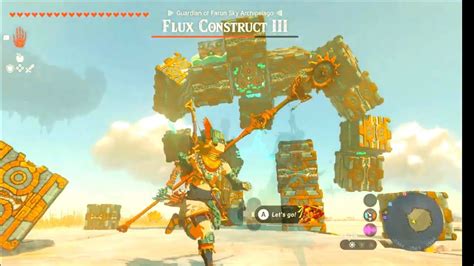 The Legend Of Zelda Tears Of The Kingdom Flux Construct III Boss