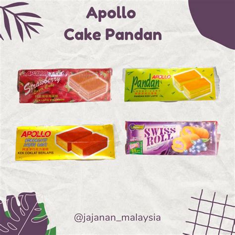 Jual Apollo Cake Layer Roll Import Malaysia Kotak Isi Pcs Kek