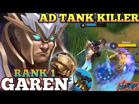 Garen Annoying Ad Tank Damage Toplane Mvp Play Top Global Garen By