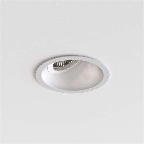 Astro Minima Slimline Fire Rated Ip Downlight In Matt White