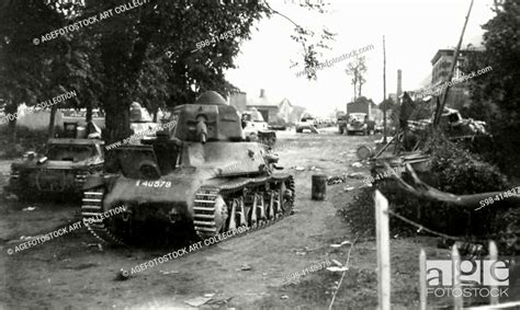 World War II FRANCE Tanks Hotchkiss H 39 Char léger modèle 1935 H