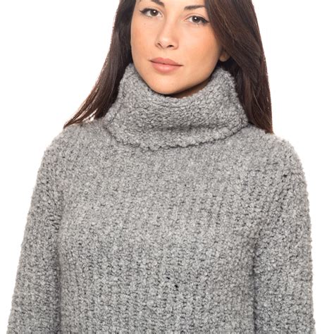 Maglione Lungo Da Donna A Collo Alto REFRIGUE MAGLIE E ACCESSORI