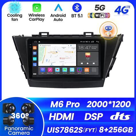 Mekede M6Pro Plus 8 Core Car Radio Multimedia Player GPS Nav For Toyota