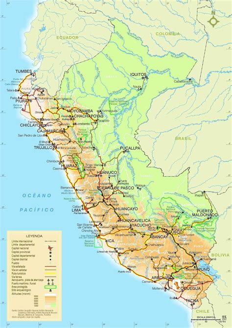 Mapas Do PerÚ Geografia Total™