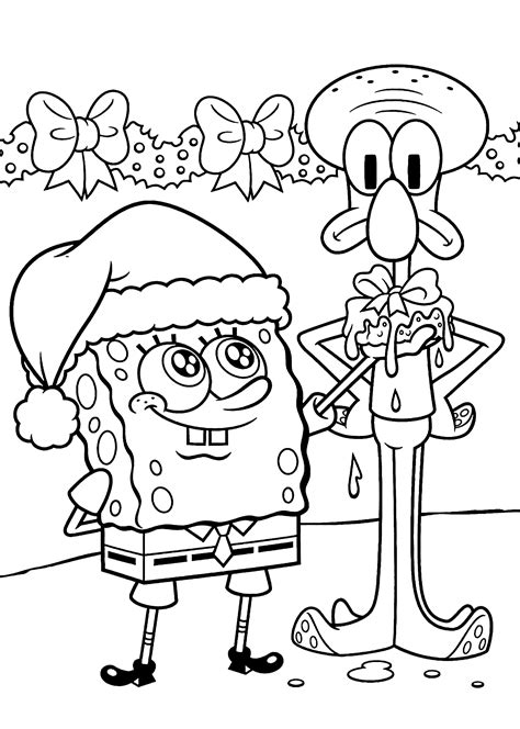 Squidward Coloring Pages Best Coloring Pages For Kids