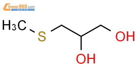 22551 26 4 3 甲基硫代 1 2 丙二醇化学式结构式分子式mol 960化工网