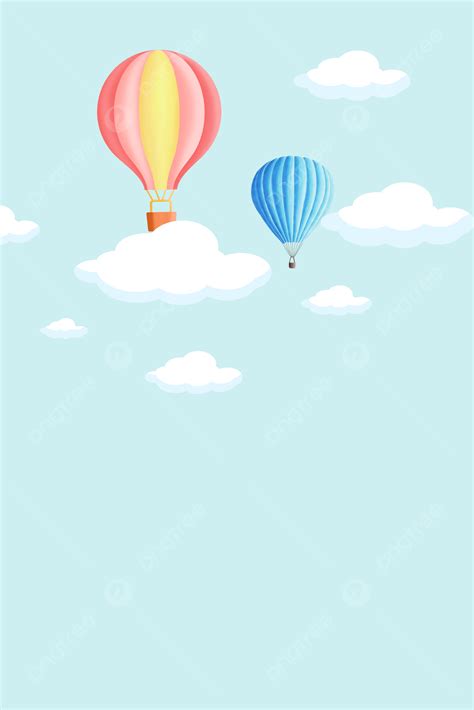 Animated Hot Air Balloon Wallpaper