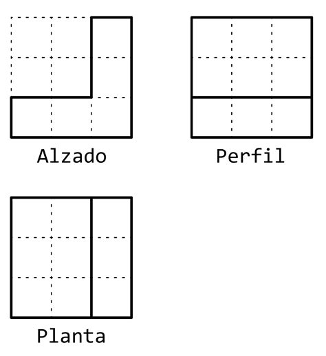 Vistas Dibujo Técnico Picuino