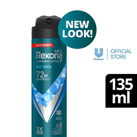 Rexona Men Motionsense Deodorant Spray Ice Cool Ml Lazada Ph