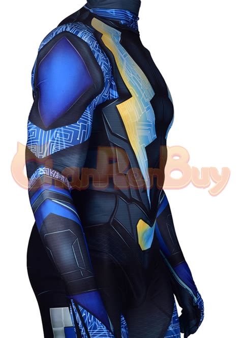 Black Lightning Costume Cosplay Bodysuit-Chaorenbuy Cosplay