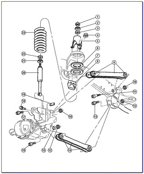 Understanding The Ram 1500 Rear Suspension A Comprehensive Diagram Guide