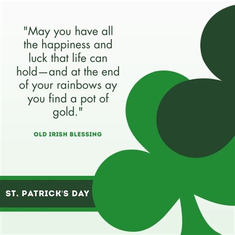 St Patricks Day Quotes Templates Postermywall