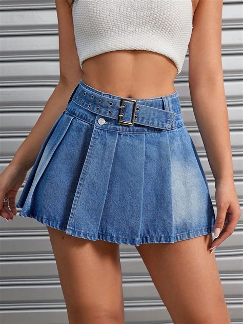 Ropa De Mujer Y Hombre Comprar Moda Online Cute Skirts Denim Skirt