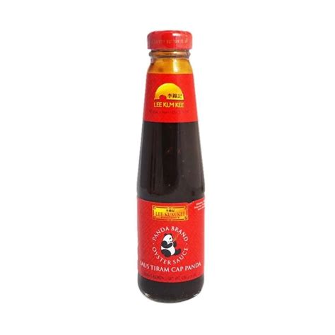 Jual Lee Kum Kee Panda Saus Tiram Oyster Sauce Berat Bersih 255gr Shopee Indonesia