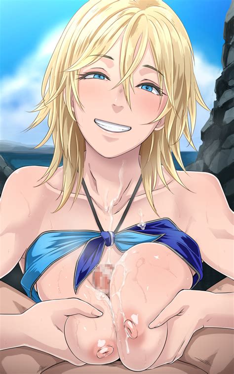 Rule 34 Allison Snow Areolae Blonde Hair Blue Eyes Breasts Butcha U