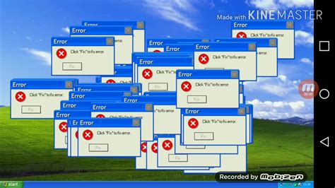 Insane Windows Xp Error Message 😰😰 Youtube