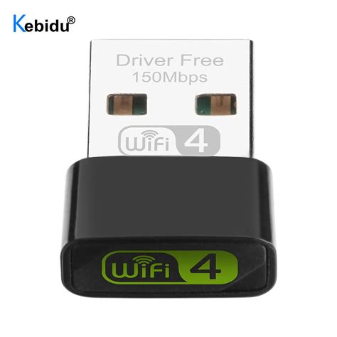 Kebidu Mini Adaptador Inal Mbrico Usb Wifi N Mbps Receptor