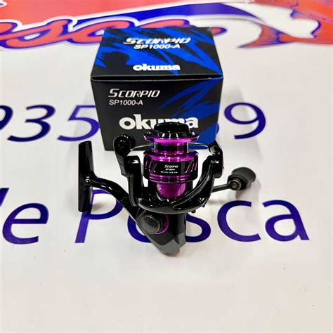 Carrete De Spinning Okuma Scorpio Sp A Sal De Pesca