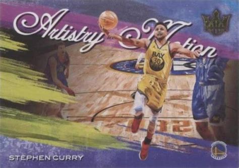 Panini Court Kings Artistry In Motion Stephen Curry For