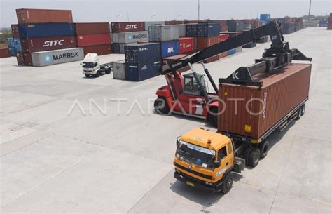 KESIAPAN CIKARANG DRY PORT ANTARA Foto