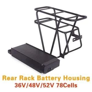 Ebike V V Rear Rack Battery Box And Double Layer Luggage Rack Emotoer