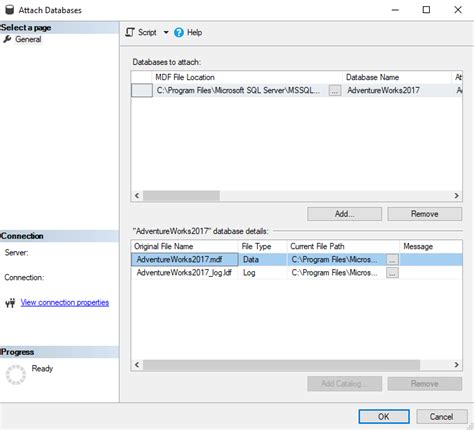 Sql Server Attach And Detach Database Examples