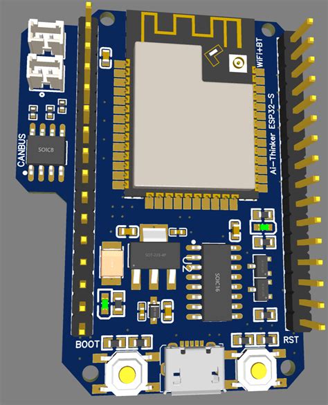 ESP32-WROOM-32D Dev Board Schematics/PCB - hardware support - SimpleFOC Community