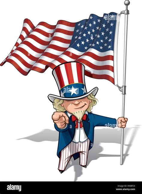 Classic uncle sam poster Stock Vector Images - Alamy