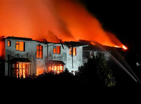 Photos Of Former Hotel That Was Gutted By Very Large Fire