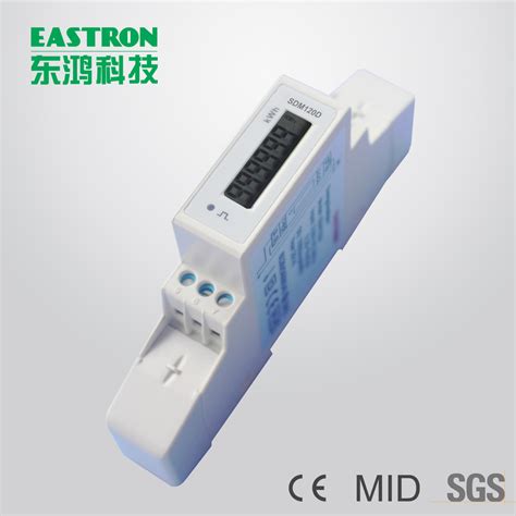 Sdm120d Single Phase Din Rail Kwh Meter Midandce Approved 175mm High Quality Sdm120d Single