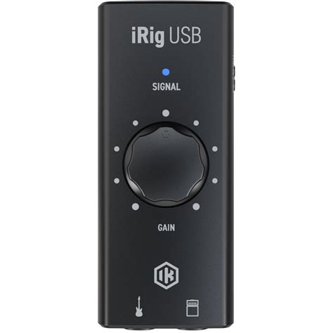 IK Multimedia IP-IRIG-USB-IN iRig Mobile Guitar Interface, USB-C – Easy