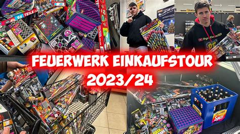 SILVESTER FEUERWERK EINKAUFSTOUR 2023 24 MIT 3 AUTOS IM KONVOI YouTube