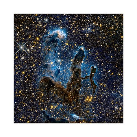 Eagle Nebulas Pillars Of Creation Nasa Space Art Art Print Canvas