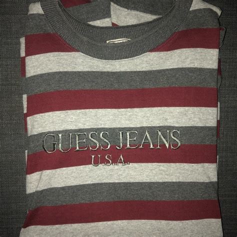 Guess By Marciano Shirts Selling Guess Stripe Vintage Poshmark