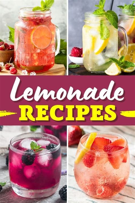 20 Best Lemonade Recipes You Need To Try - Insanely Good