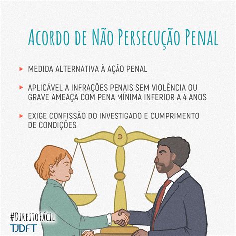 Acordo De N O Persecu O Penal Tribunal De Justi A Do Distrito