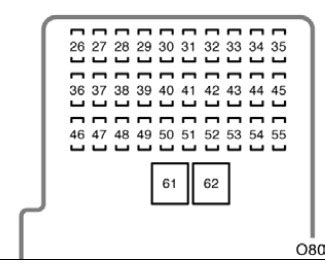 Toyota Avalon Fuse Box Diagram Startmycar