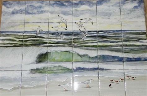 Custom Made Seascape Tile Murals By Kl Tile Murals CustomMade