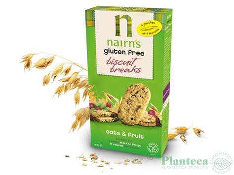 Biscuiti Ovaz Integral Fructe Fara Gluten G Nairn S Pret Lei