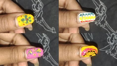 Easy Nail Art Designs At Home For Beginners With In 2 Minutes 💅🏻💅🏻💅🏻💅🏻 Youtube