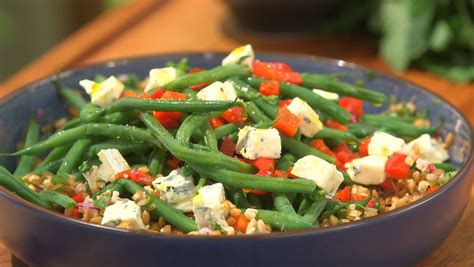 Recette Petit épeautre et haricots verts Petits Plats en équilibre TF1