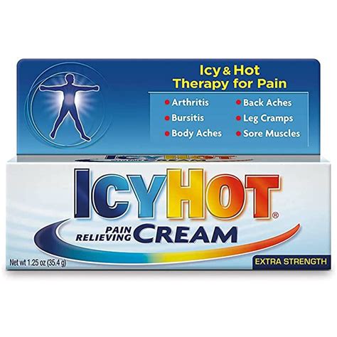 Icy Hot Pain Relieving Cream Extra Strength Oz G Shopee