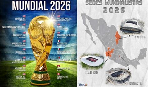 Definidas Sedes Y Estadios Del Mundial Fd Radio Tu Estaci N