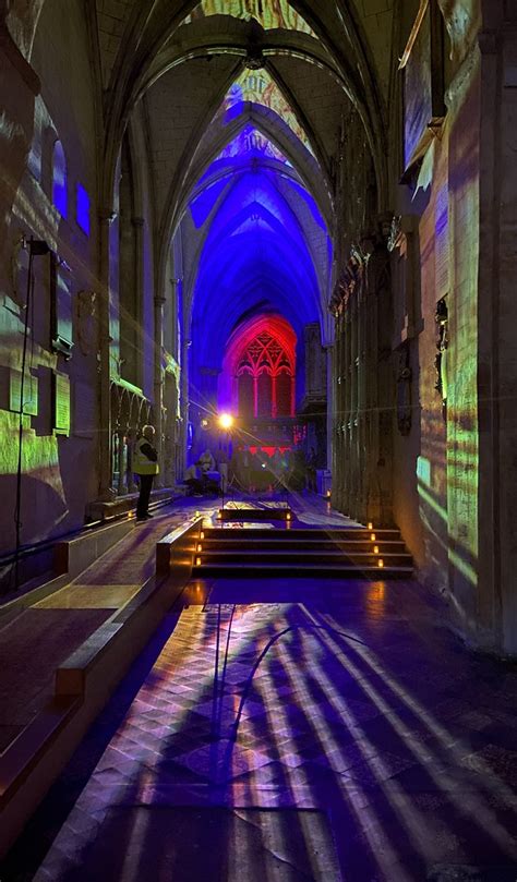 St Albans Cathedral Light Show Jon Easter Flickr