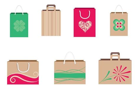 Shopping Bags Vector Pack 49798 Vector Art at Vecteezy