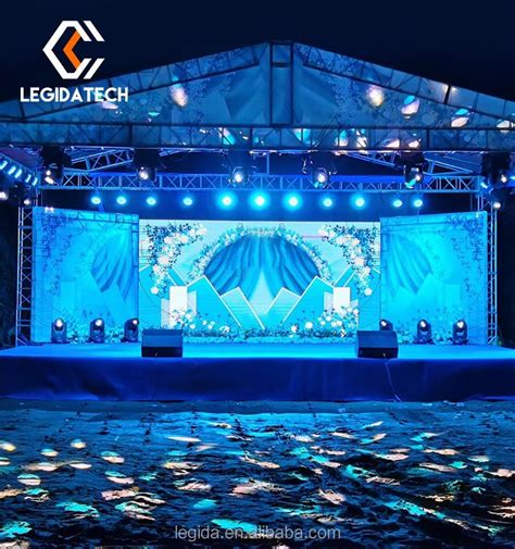 Legida Tech High Resolution Stage Indoor Full Color Aluminum Rental LED